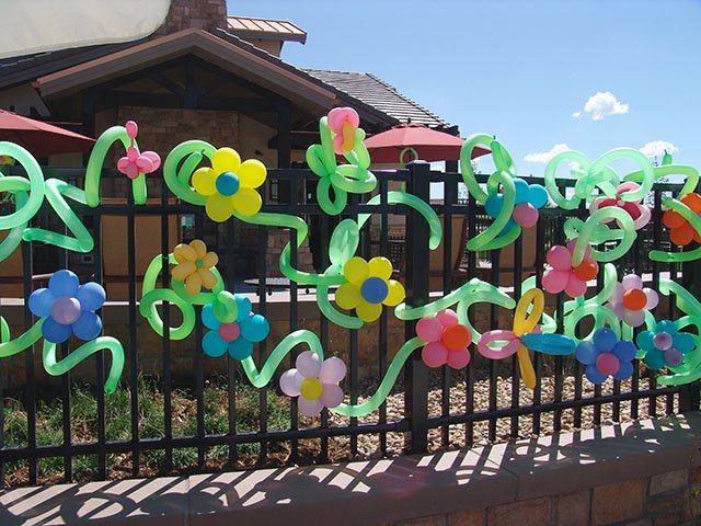 Twisted Balloon Flowers