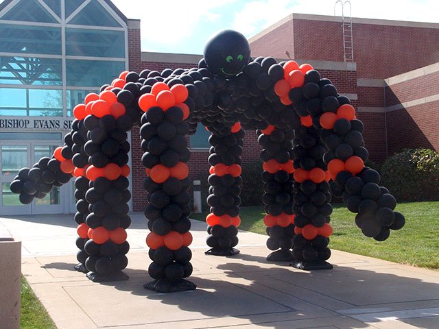large halloween walk thru balloon spider denver large halloween walk thru balloon spider denver