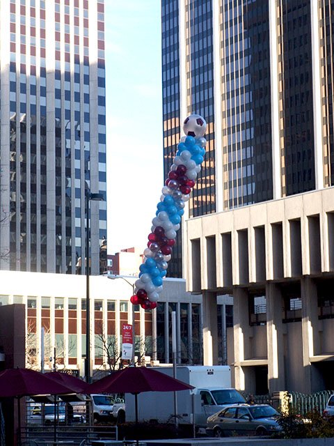 colorado rapids balloons downtown denver colorado rapids balloons downtown denver
