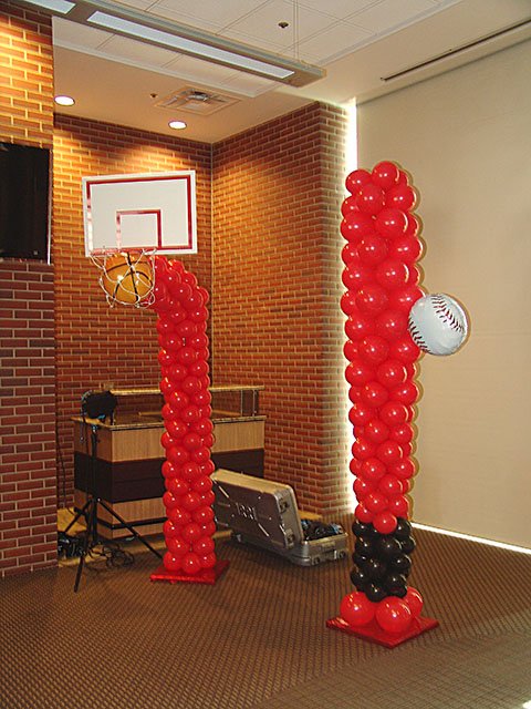 basketball and baseball balloon sculpture denver basketball and baseball balloon sculpture denver