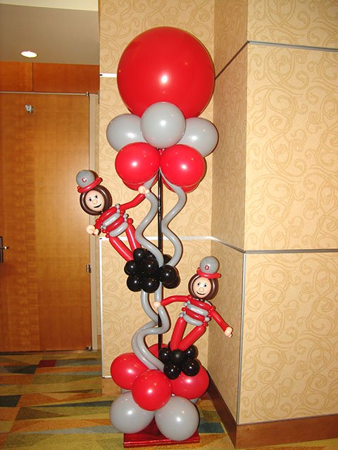 ohio buckeyes balloons ritz carlton denver ohio buckeyes balloons ritz carlton denver