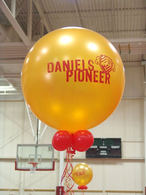 large custom printed college balloons