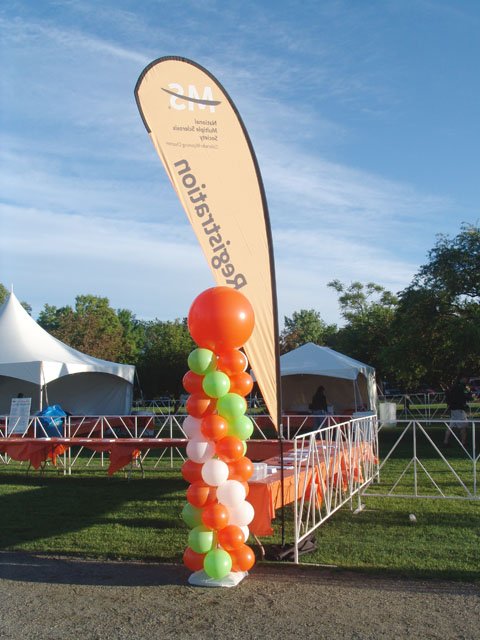 colorado balloon tower for MS soceity colorado balloon tower for MS soceity