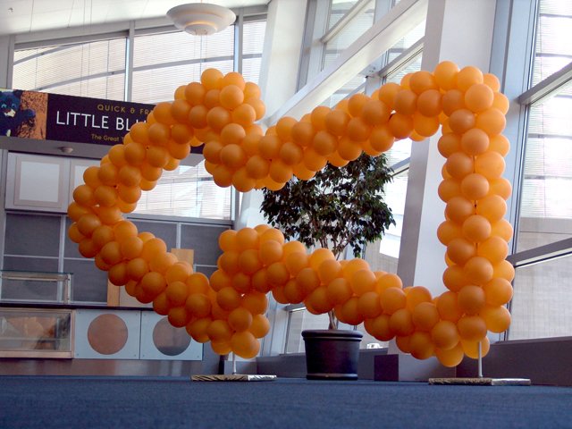 custom balloon sculpture Denver Convention Center